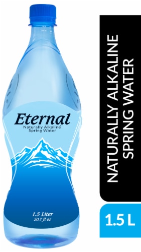 Eternal® Alkaline Spring Bottled Water Perspective: front
