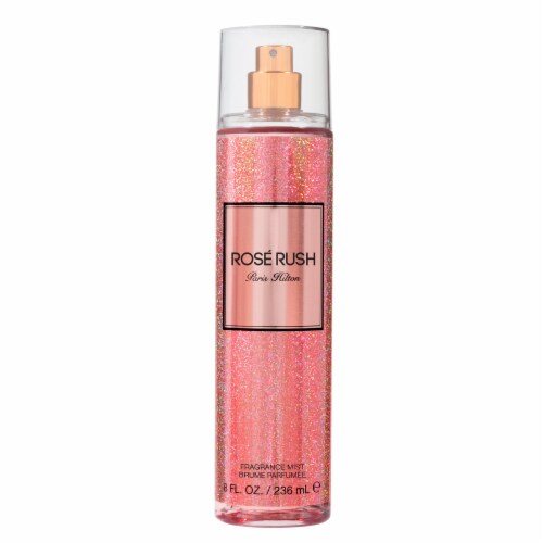 Paris Hilton Rose Rush Fragrance Mist Perspective: front