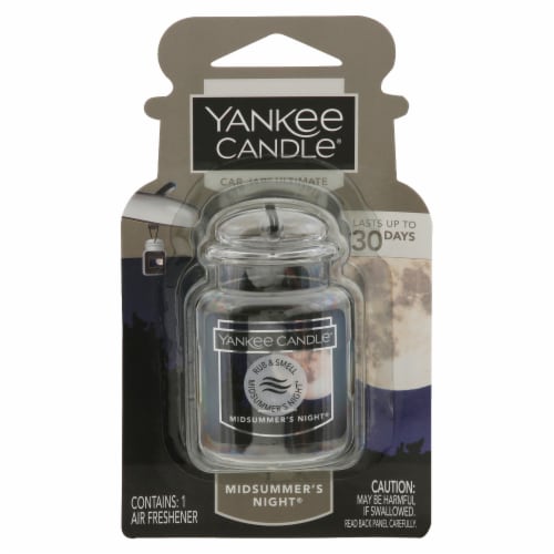 Yankee Candle® Car Jar® Midsummer's Night Ultimate Air Freshener Perspective: front