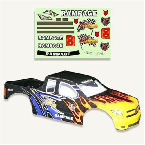 Redcat Racing 50904 .20 Truck Body Black Flame 1 Kroger