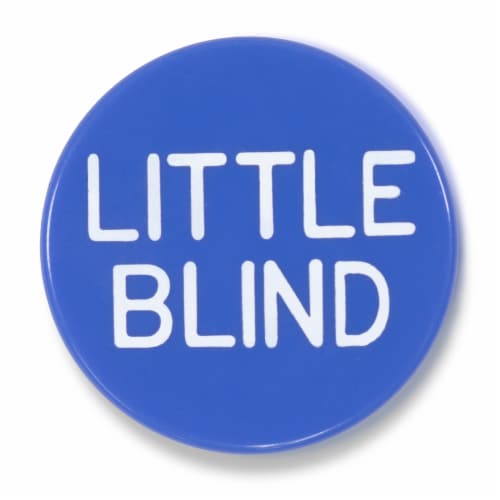 Little Blind Button Perspective: front