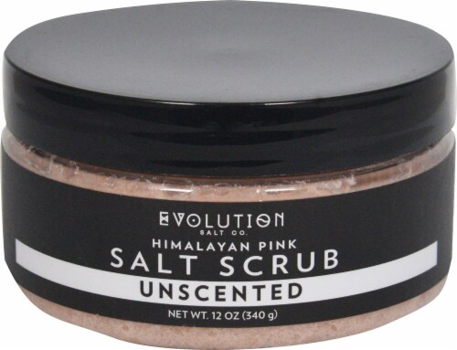 Evolution Salt Co. Natural Himalayan Salt Scrub Perspective: front