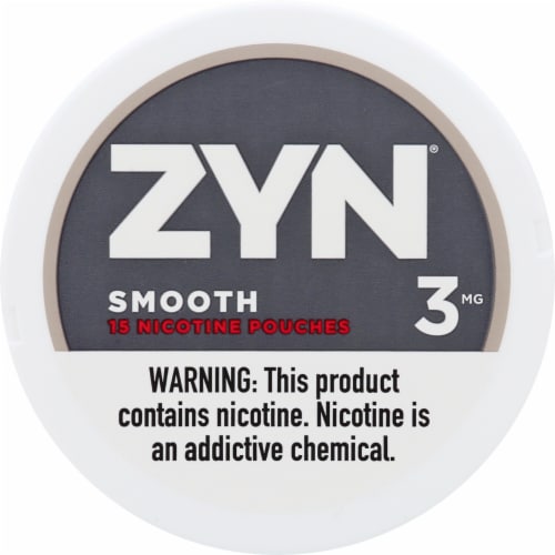 ZYN® Smooth Nicotine Pouches Perspective: front