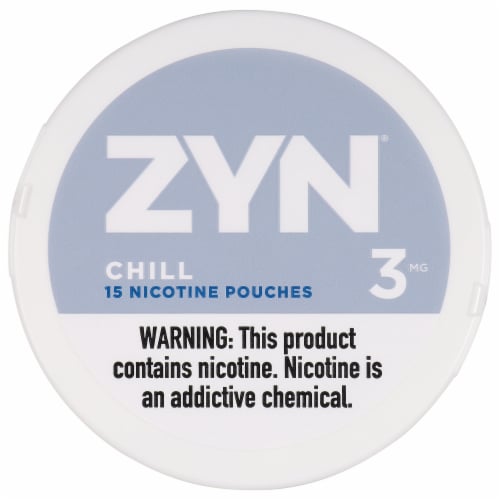 Zyn® Chill 3mg Nicotine Pouches Perspective: front