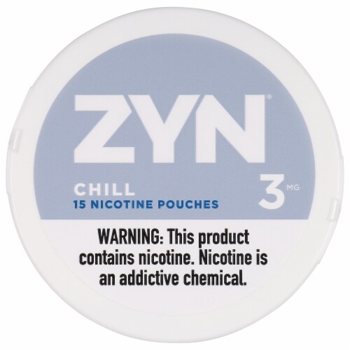 Zyn® Chill 3mg Nicotine Pouches Perspective: front