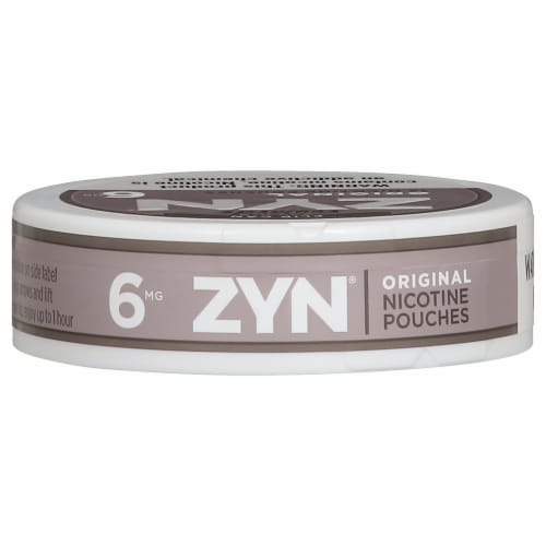 Zyn® 6mg Original Nicotine Pouches Perspective: front