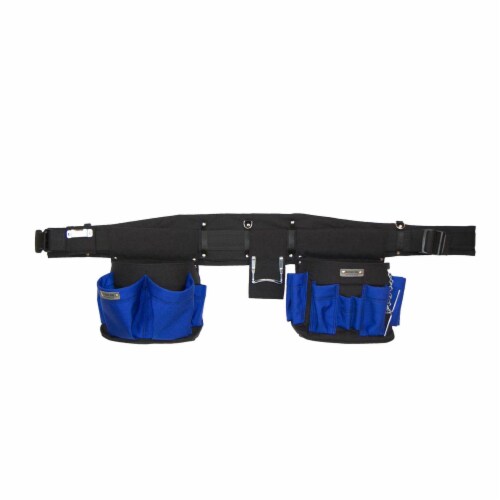Boulder Bag Electrician Comfort Combo 25 Pocket Tool Belt Royal Blue Medium 1 Piece Fred Meyer