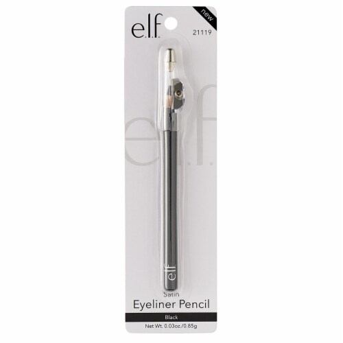 e.l.f. Satin Eyeliner Pencil - Black Perspective: front