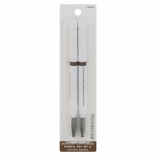 e.l.f. Instant Lift Brow Pencil Set of 2 - Neutral Brown Perspective: front