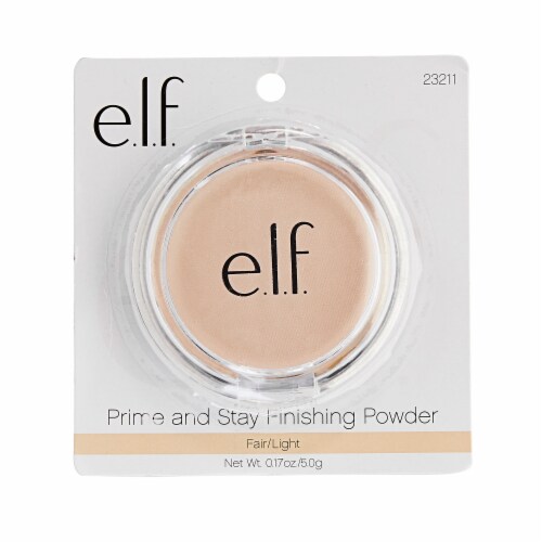 e.l.f. Prime & Stay Finishing Powder Fair/Light Perspective: front