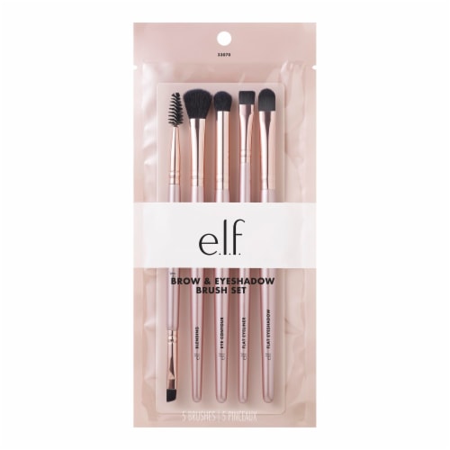 e.l.f. Ultimate Eyes 5 Piece Makeup Brush Collection Perspective: front