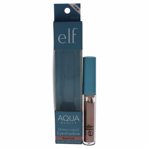 e.l.f. Aqua Beauty Rose Gold Molten Liquid Eyeshadow Perspective: front