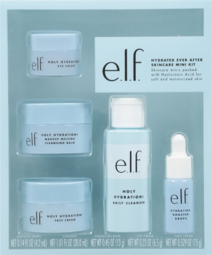 e.l.f. SKIN Holy Hydration! Hydrated Ever After Skincare Mini Kit 5ct 