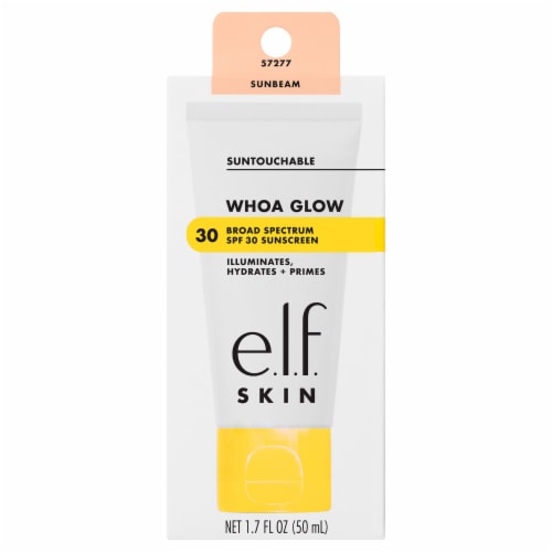 e.l.f. Skin Whoa Glow Sun Beam SPF 30 Sun Protection & Makeup Primer Perspective: front