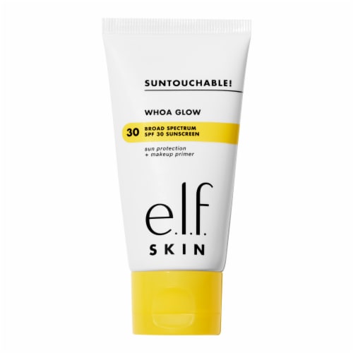 e.l.f. Suntouchable! Whoa Glow SPF 30 Sunscreen + Makeup Primer Perspective: front