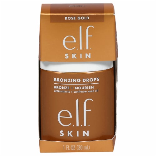 e.l.f. Skin Bronzing Drops - Rose Gold Perspective: front