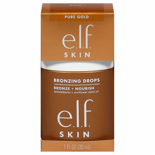 e.l.f. Skin Bronzing Drops - Pure Gold Perspective: front