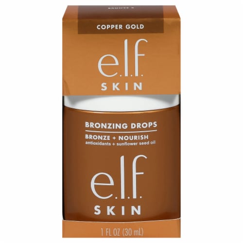 e.l.f. Bronzing Drops - Copper Gold Perspective: front