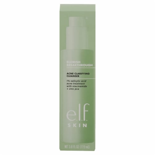 e.l.f. SKIN Blemish Breakthrough Acne Clarifying Cleanser Face Wash Perspective: front