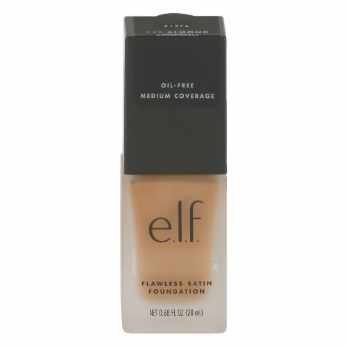 e.l.f. Flawless Satin Foundation Almond Perspective: front