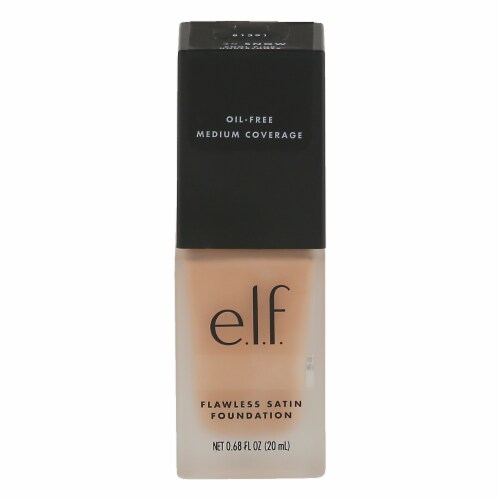 e.l.f. Flawless Satin Foundation Snow Perspective: front