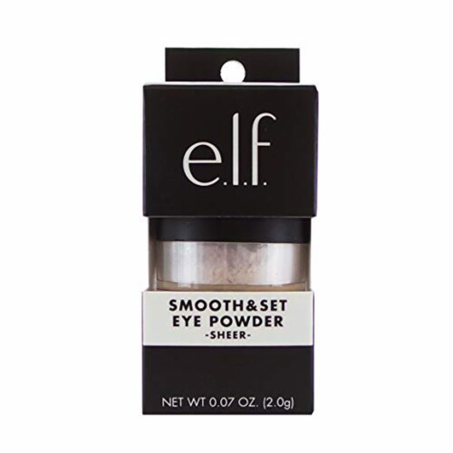 e.l.f. Smooth & Set Sheer Eye Powder Perspective: front
