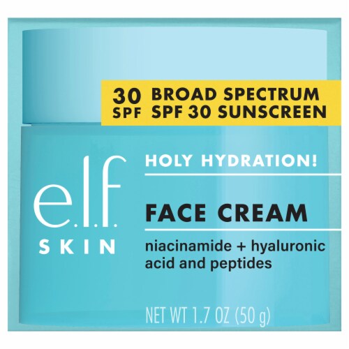 e.l.f. SKIN Holy Hydration! Face Cream Broad Spectrum SPF 30 Sunscreen Perspective: front