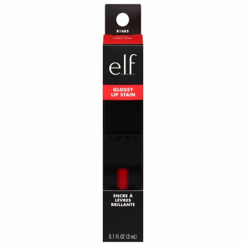 e.l.f. Glossy Lip Satin - Fiery Red Perspective: front
