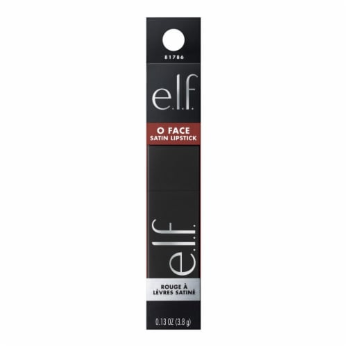 e.l.f. O FACE Satin Lipstick Drive - Rose Brown Perspective: front