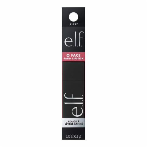 e.l.f. O FACE Satin Lipstick Effortless - Dusty Mauve Perspective: front