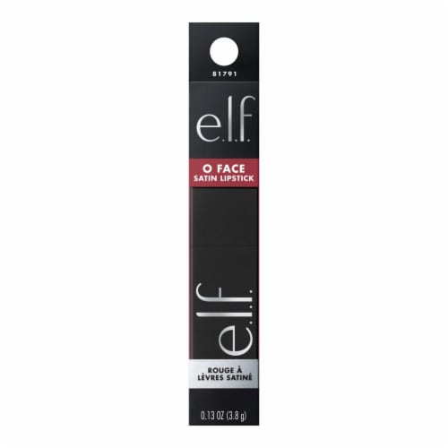 e.l.f. O FACE Satin Lipstick Shameless - Pink Plum Perspective: front