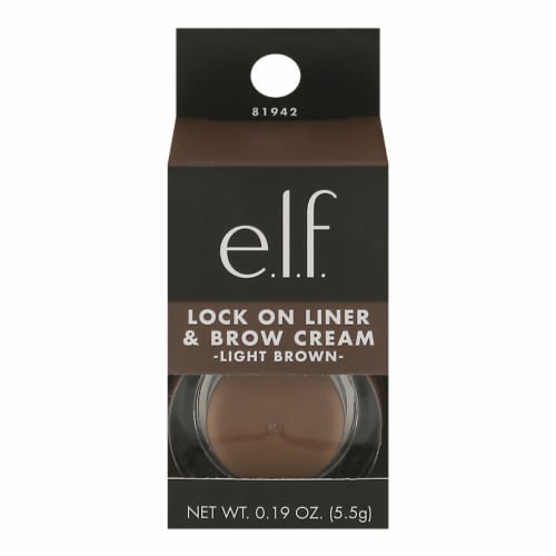 e.l.f. Lock on Liner and Brow Cream Light Brown Perspective: front