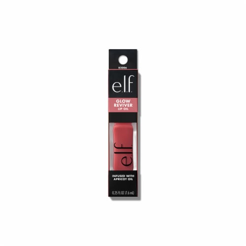e.l.f. Glow Reviver Lip Oil Rose Envy Perspective: front