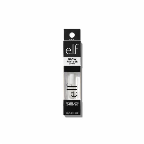 e.l.f Grow Reviver Lip Oil Glimmer Crystal Baller Perspective: front