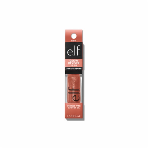 e.l.f Glow Reviver Glimmer Finish Lip Oil - Super-Neutral Perspective: front