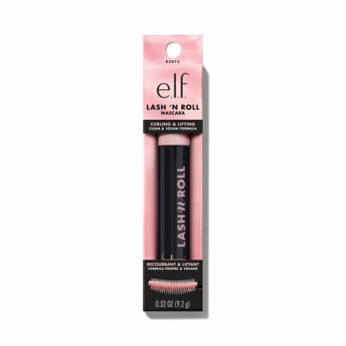 e.l.f. Lash 'N Roll 83072 Pitch Black Mascara Perspective: front