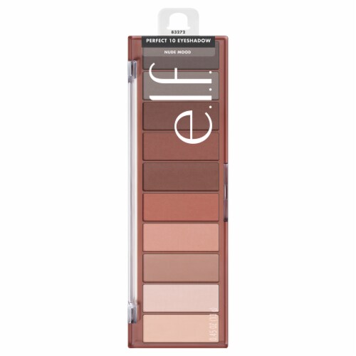 e.l.f. Nude Mood Mad for Matte Eyeshadow Palette Perspective: front