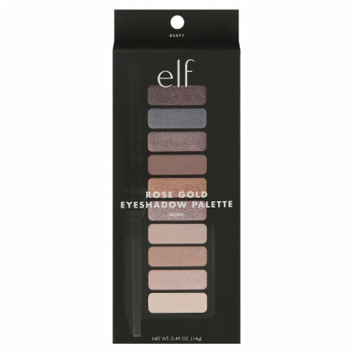 e.l.f. Nude Rose Gold Eyeshadow Palette Perspective: front