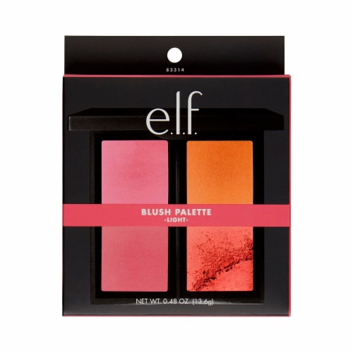 e.l.f. Powder Blush Palette Light Perspective: front