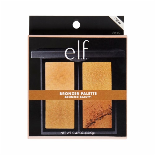 e.l.f. Powder Bronzer Palette Bronzed Beauty Perspective: front
