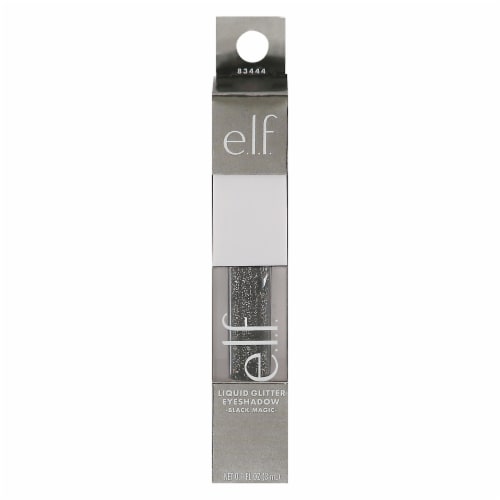 e.l.f. Liquid Glitter Eyeshadow - Black Magic Perspective: front