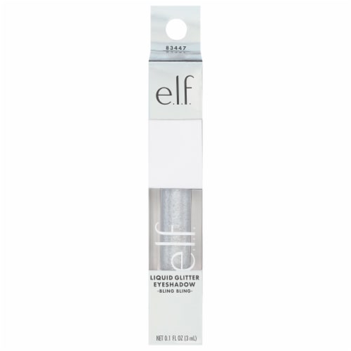 e.l.f. Liquid Glitter Eyeshadow Bling Bling Perspective: front