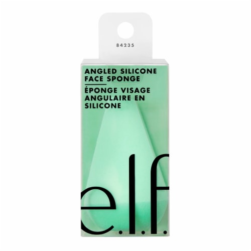 e.l.f. Angled Silicone Face Makeup Sponge Perspective: front