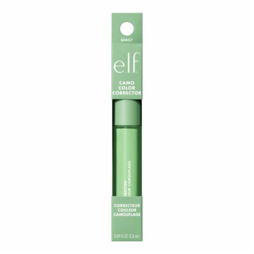 e.l.f. Camo Color Corrector Concealer Green Perspective: front