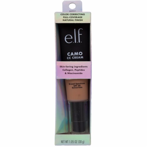 e.l.f. Tan 425 N Camo CC Cream SPF 30 Perspective: front