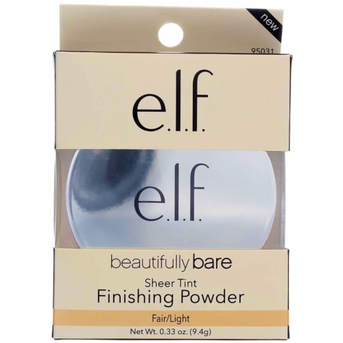 e.l.f. Beautifully Bare Fair/Light Sheer Tint Finishing Powder Perspective: front