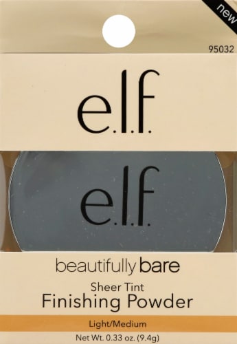 e.l.f. Sheer Tint Light Medium Finishing Powder Perspective: front