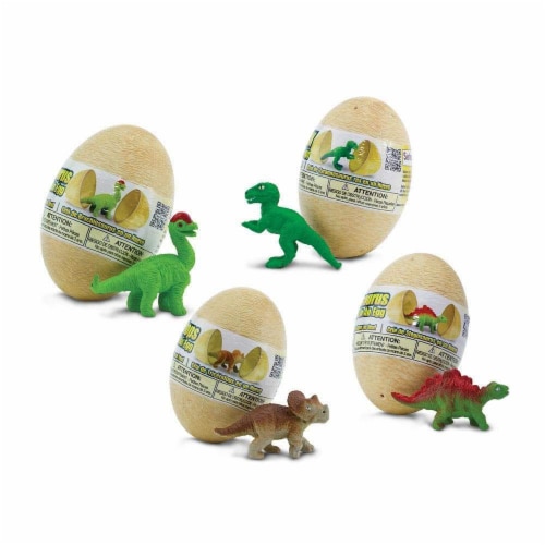 Dino Baby Eggs Set Toy Perspective: front