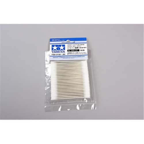 Tamiya Paint TAM87104 Craft Cotton Swab Round Perspective: front