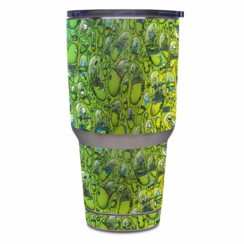 DecalGirl Y30-THEHIVE Yeti Rambler 30 oz Tumbler Skin - The Hive Perspective: front